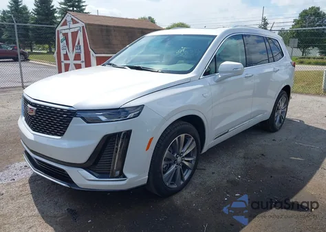 2025 Cadillac Xt6 Awd Premium Luxury from USA, damaged, VIN 1GYKPDRS0SZ142129